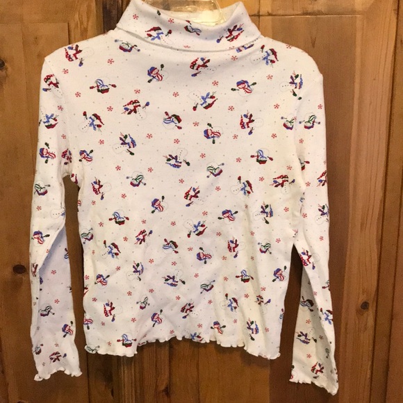 SO turtleneck for girls. L(14) in white. ⛄️ - Picture 1 of 4